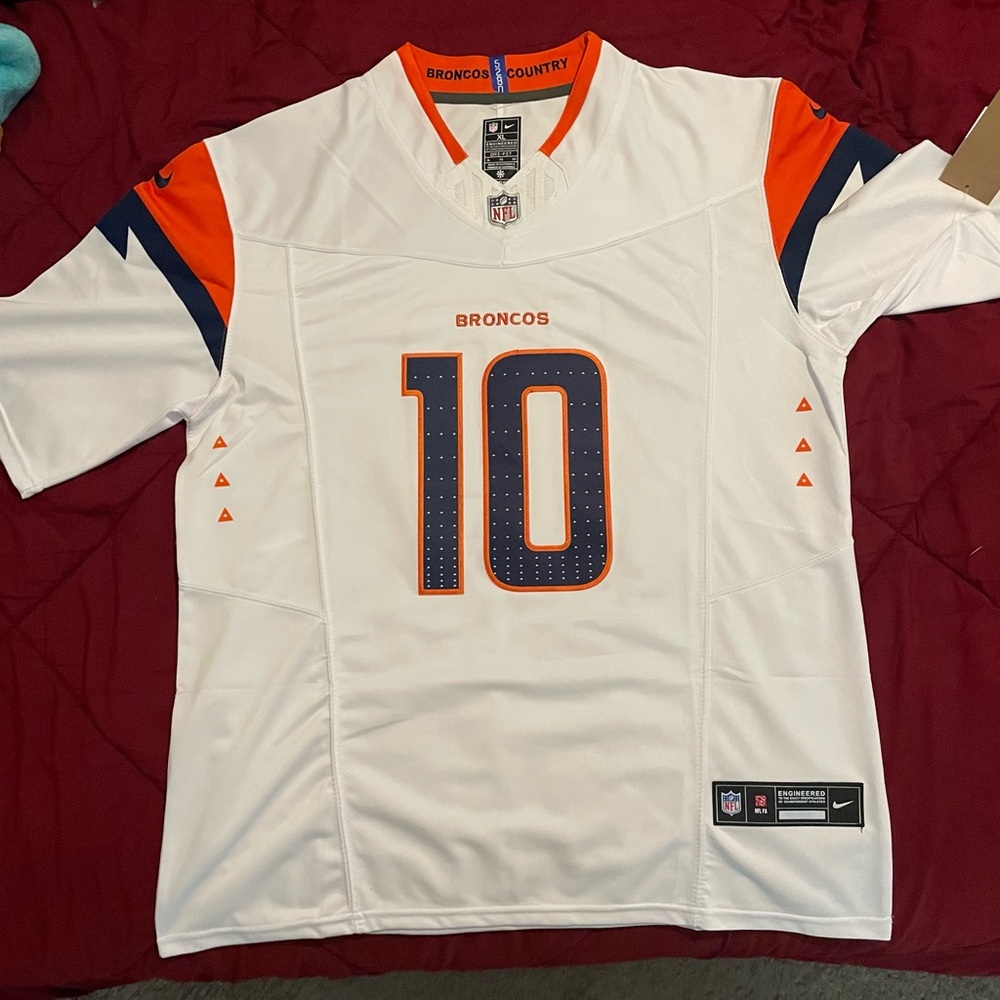 Men's Nike Bo Nix  Denver Broncos  Jersey